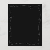 Black & White sagte er. Sie sagte Brautparty Game (Rückseite)