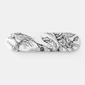 black&White Skateboard (Horizontal)