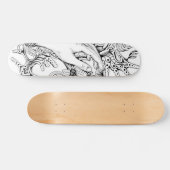 black&White Skateboard (Horizontal)