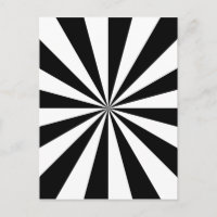 Black & White Star Burst