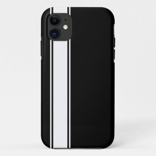 Black & White Team Jersey Stripe iPhone 5s Fall Case-Mate iPhone Hülle