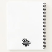 Black & White Triangle Design | Powerof3Brand Notizblock (Rückseite)