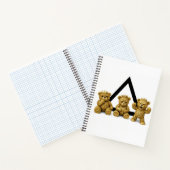 Black & White Triangle Design | Powerof3Brand Notizblock (Innenseite)