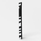 Black & White Zebra Print iPhone 5 Fall Case-Mate iPhone Hülle (Hinten/Links)