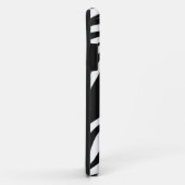 Black & White Zebra Print iPhone 5 Fall Case-Mate iPhone Hülle (Hinten/Rechts)
