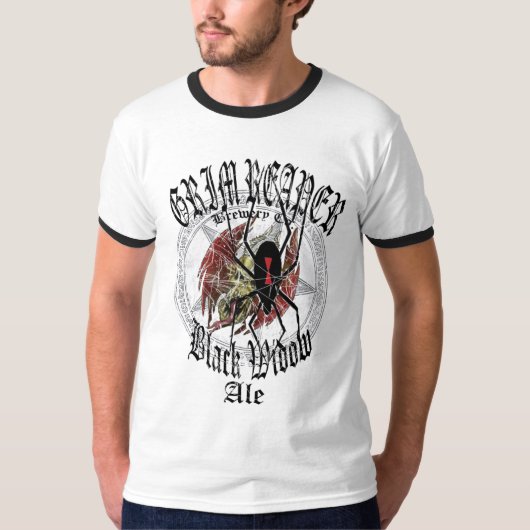 BLACK-WIDOW-ALE T-Shirt (Vorderseite)