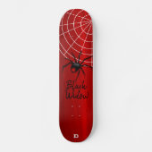Black Widow D-Markenbezeichnung Skateboard (Vorderseite)