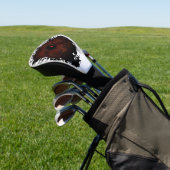 Black Widow Golf Headcover (In SItu)