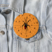 Black Widow Spider and Babies - Button (Beispiel)