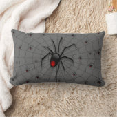 Black Widow Spider and Babies - Lendenkissen (Decke)