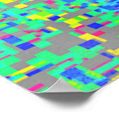 Black Widow Spider Eating Poster (Ecke)