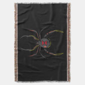 Black Widow Spider-Geschenk | Spider Lovers Decke (Vorderseite Vertikal)