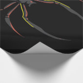 Black Widow Spider-Geschenk | Spider Lovers Geschenkpapier (Ecke)