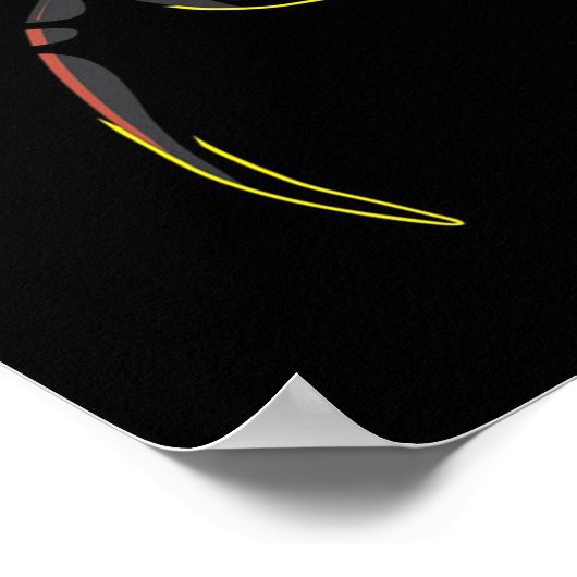 Black Widow Spider-Geschenk | Spider Lovers Poster (Ecke)