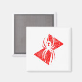 Black Widow Spider Gift _1 Magnet (Vorderseite/Rückseite)