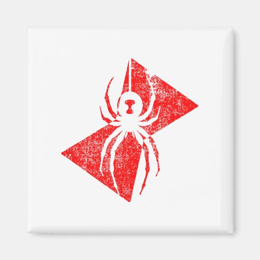 Black Widow Spider Gift _1 Magnet (Vorne)