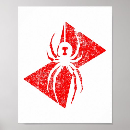 Black Widow Spider Gift _1 Poster (Vorne)