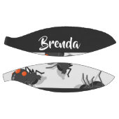 Black widow spider pattern basketball (Panele)