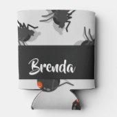 Black widow spider pattern dosenkühler (Rückseite)