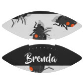 Black widow spider pattern football (Paneele)