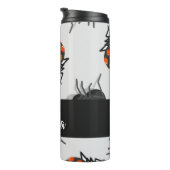 Black widow spider pattern thermosbecher (Nach rechts gedreht)