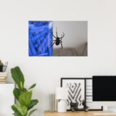 Black Widow Spider Poster (Heimbüro)