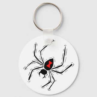 Black Widow Spider Schlüsselanhänger