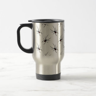 Black Widow Spider Stainless Steel Travel Mug Reisebecher