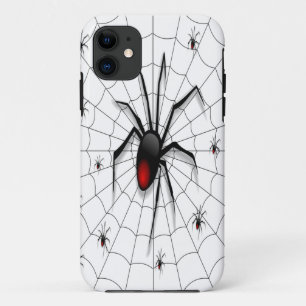 Black Widow Spider und Babys - iPhone 11 Hülle