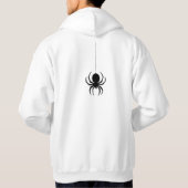 Black Widow Spider Web Hoodie (Rückseite)