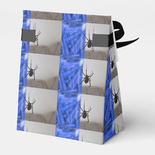 Black Widow Spiders Geschenkschachtel (Rückseite)