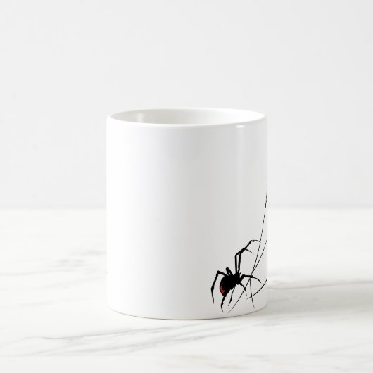 Black Widow Spiders Kaffeetasse (Mittel)