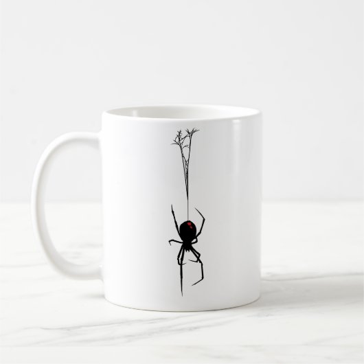 Black Widow Spiders Kaffeetasse (Links)