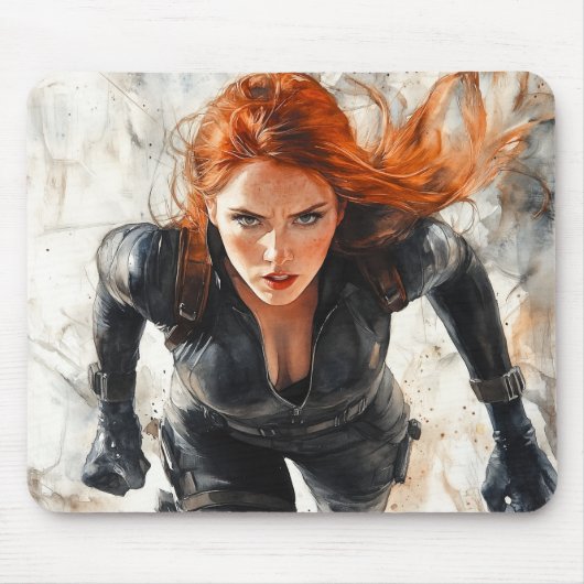 Black Widow: Stealth und Stärke Marvel Mousepad (Vorne)