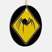 Black Widow Xing! Keramik Ornament (Rechts)