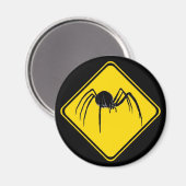 Black Widow Xing! Magnet (Vorderseite/Rückseite)