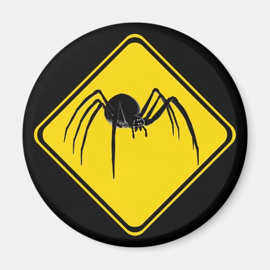 Black Widow Xing! Magnet (Vorne)