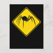 Black Widow Xing! Postkarte (Vorderseite)