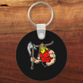 Black Wiking Schlüsselanhänger (Vorderseite)