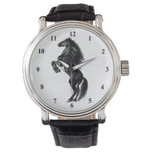 Black Wild Horse Watch Armbanduhr