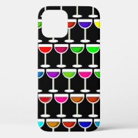 Black Wine Glases