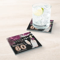 Black Wine Personalisiert Luxury 60. Geburtstag