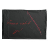 Black Wings Kissenbezug (Rückseite-Links)