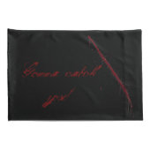 Black Wings Kissenbezug (Rückseite-Rechts)