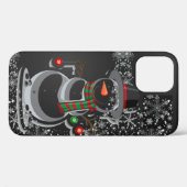 Black Winter iPhone Case (Rückseite (Horizontal))