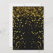 Black Wohltätigkeit Ball Corporate Fundraising-Par Einladung (Rückseite)