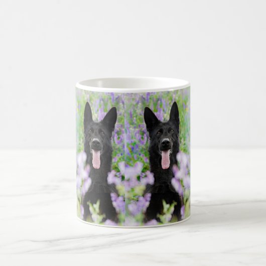 Black Wolf Coffee Mag Kaffeetasse (Mittel)