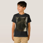 Black Wolf Dog T-Shirt (Vorne ganz)