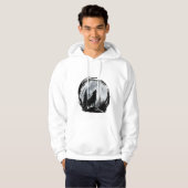 Black Wolf Hoodie (Vorne ganz)