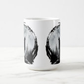 Black Wolf Kaffeetasse (Mittel)